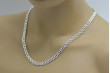 Sterling Silver 925 Bismark Chain Necklace cc005s