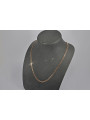 Yellow rose gold chain ★ russiangold.com ★ Gold 585 333 Low price ★ Garibaldi Bismark