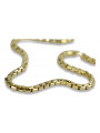 Italian 14K Yellow Gold Rope Cord Bracelet with White Gold Accents cb078y