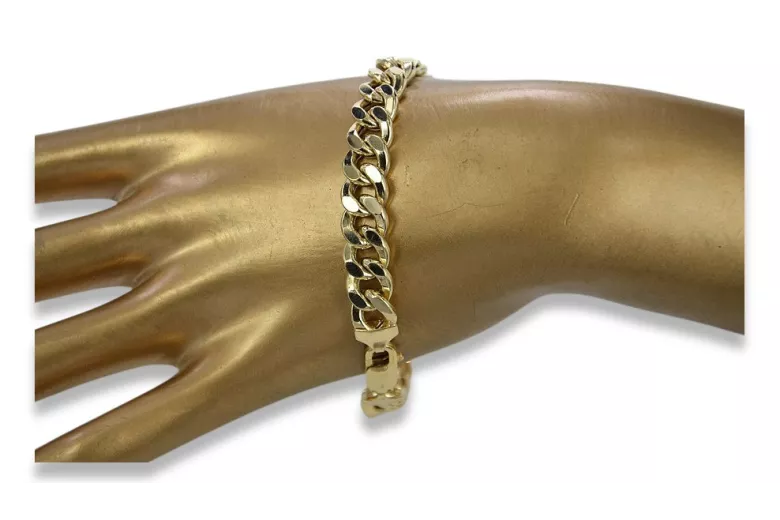 Bracelet ★ en or rose jaune russiangold.com ★ Or 585 333 Prix bas