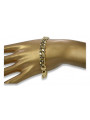 Gelb Roségold Armband ★ russiangold.com ★ Gold 585 333 Niedriger Preis