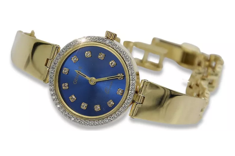 Reloj ★ de oro para damas zlotychlopak.pl Pureza de oro 585 333 ¡★ Precio bajo!