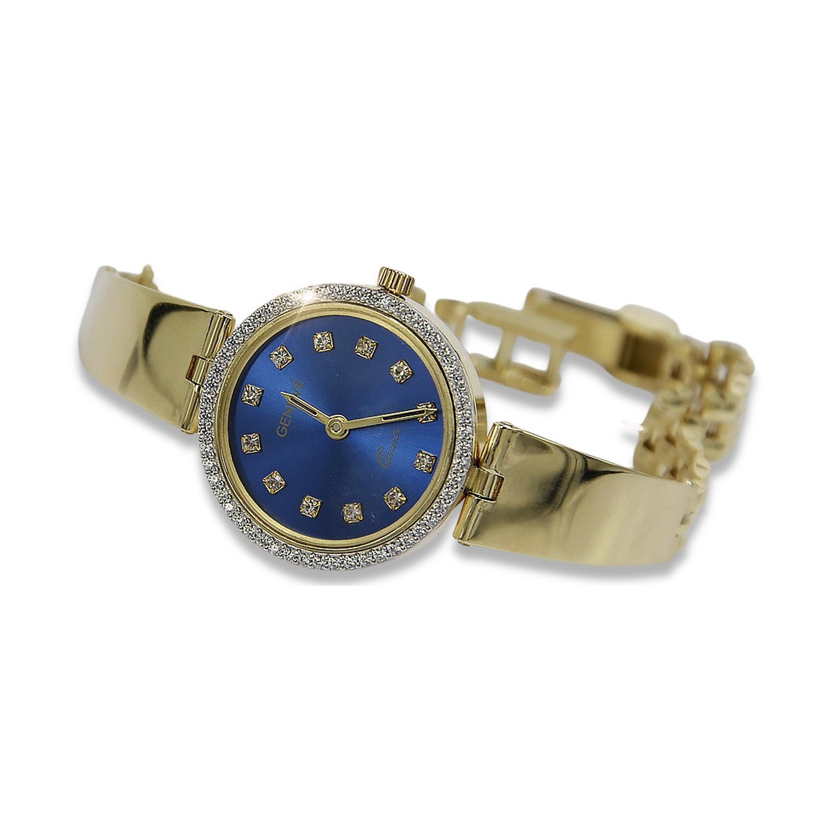 Reloj ★ de oro para damas zlotychlopak.pl Pureza de oro 585 333 ¡★ Precio bajo!