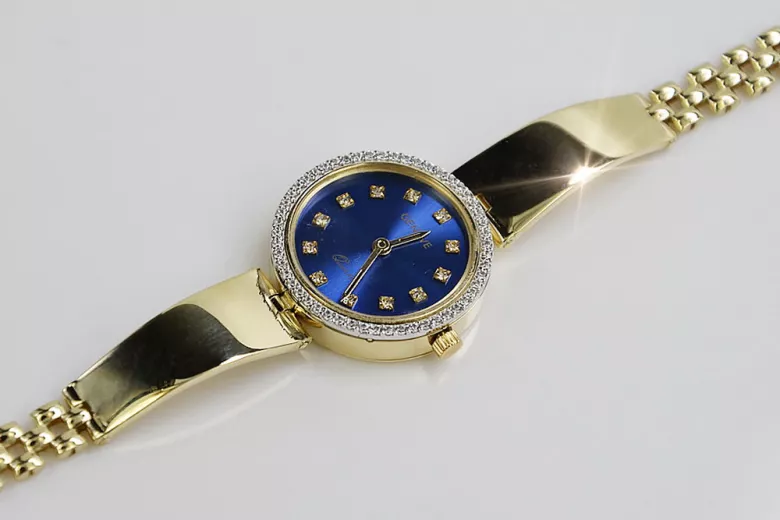 Reloj ★ de oro para damas zlotychlopak.pl Pureza de oro 585 333 ¡★ Precio bajo!