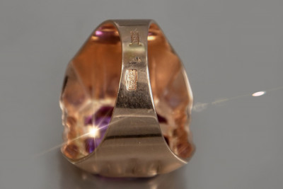 Олександрит, Оригінальне вінтажне золото, Рубін vsc002