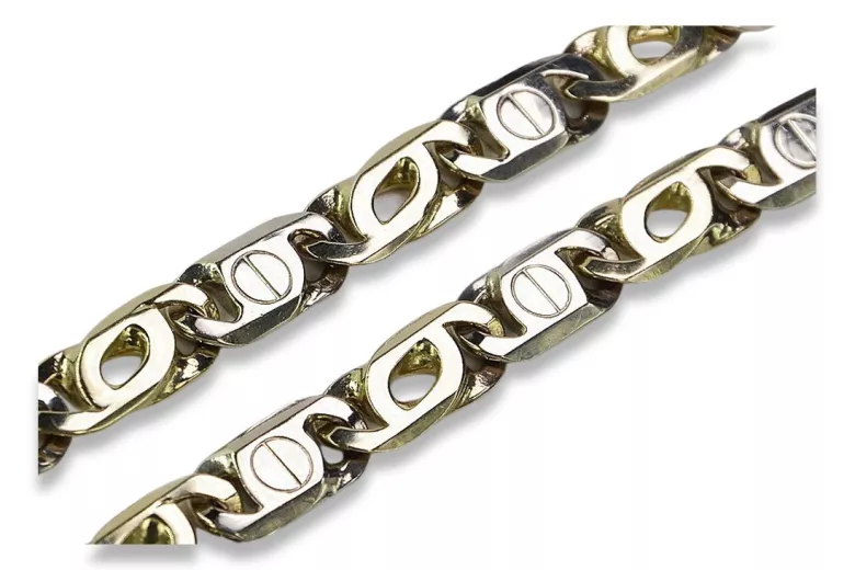 Yellow rose gold bracelet ★ russiangold.com ★ Gold 585 333 Low price