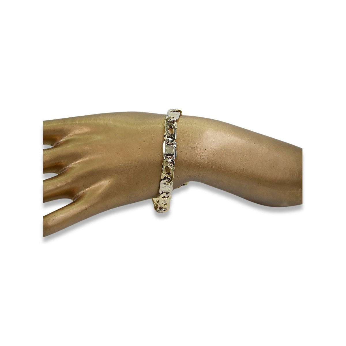 Bracelet ★ en or rose jaune russiangold.com ★ Or 585 333 Prix bas