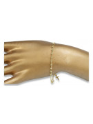 Yellow rose gold rosary bracelet★ russiangold.com ★ Gold 585 333 Low price