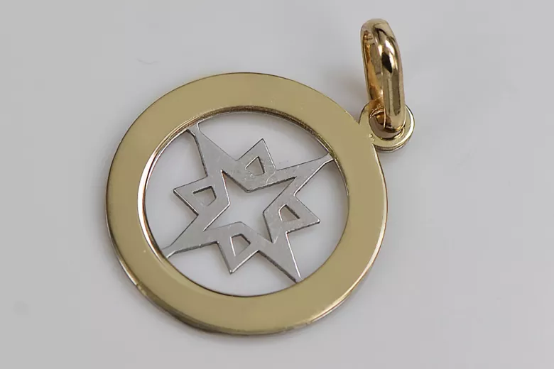 Pendentif ★ en or zlotychlopak.pl ★ Echantillon d’or 585 333 prix bas