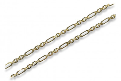 Chaîne ★ en or rose jaune russiangold.com ★ Or 585 333 Prix bas