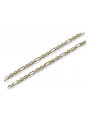 Yellow rose gold chain ★ russiangold.com ★ Gold 585 333 Low price