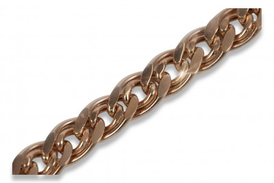 Vintage Rose Gold Monaliza Diamond Chain in 14K Gold cc002r