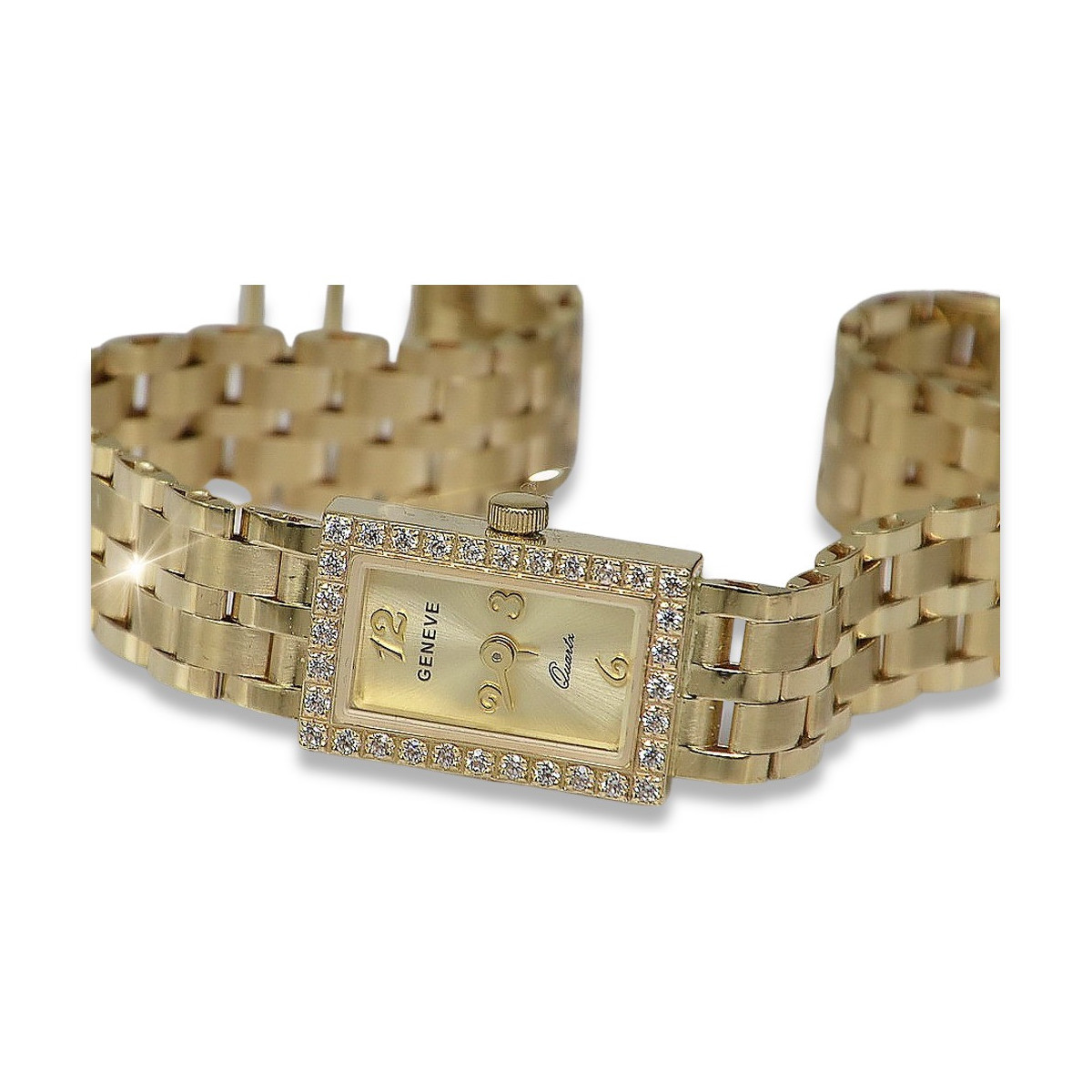 Montre ★ dame en or zlotychlopak.pl ★ Pureté d’or 585 333 Prix bas!