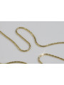 Italian Yellow 14K Gold Snake Chain Necklace cc080y