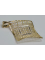 Colgante ★ de oro zlotychlopak.pl ★ Muestra de oro 585 333 precio bajo