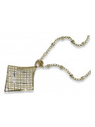 Gold pendant pendant ★ zlotychlopak.pl ★ Gold hallmark 585 333 low price