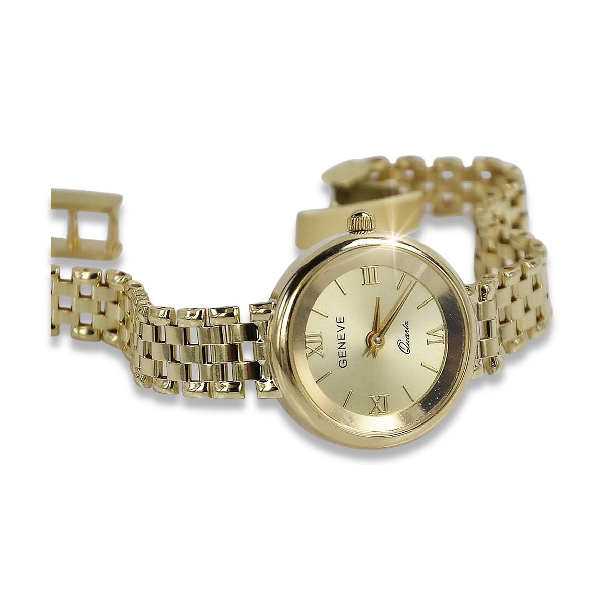 Gold ladies watch ★ zlotychlopak.pl ★ Gold purity 585 333 Low price!