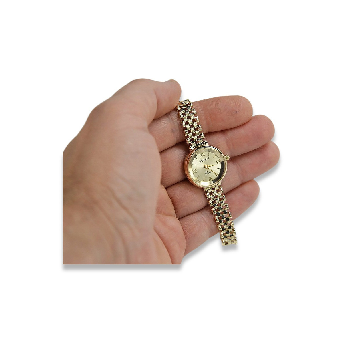 Gold ladies watch ★ zlotychlopak.pl ★ Gold purity 585 333 Low price!