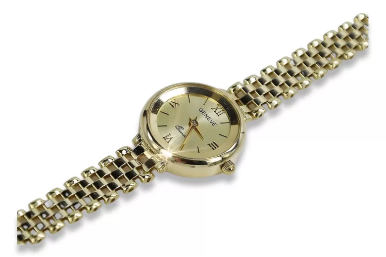 Reloj ★ de oro para damas zlotychlopak.pl Pureza de oro 585 333 ¡★ Precio bajo!