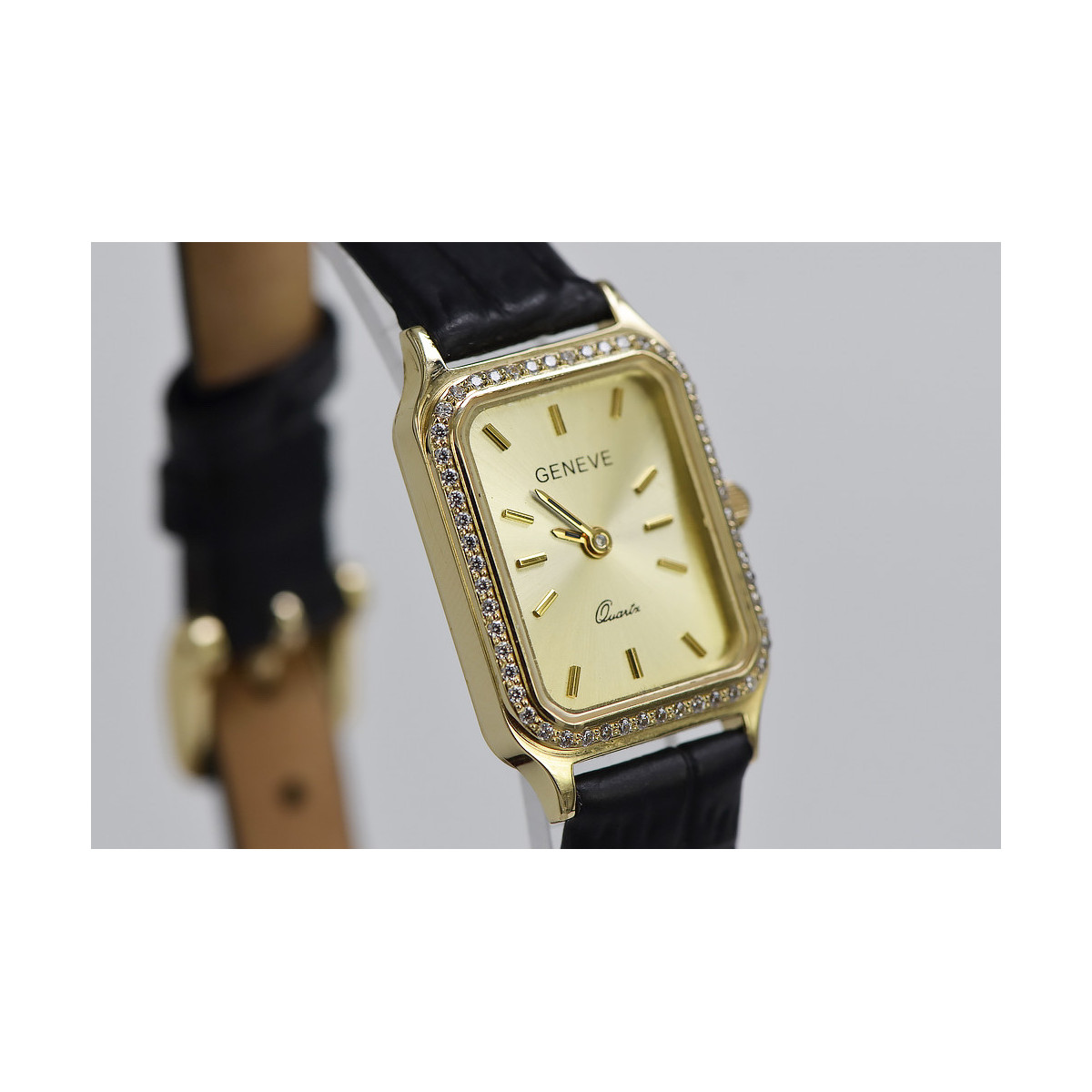 Gold ladies watch ★ zlotychlopak.pl ★ Gold purity 585 333 Low price!