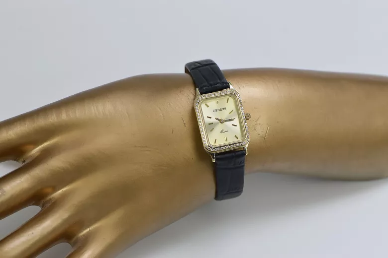 Montre ★ dame en or zlotychlopak.pl ★ Pureté d’or 585 333 Prix bas!