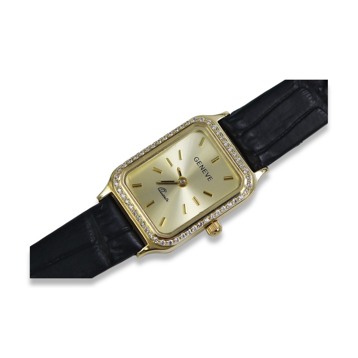 Gold ladies watch ★ zlotychlopak.pl ★ Gold purity 585 333 Low price!