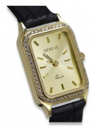 Reloj ★ de oro para damas zlotychlopak.pl Pureza de oro 585 333 ¡★ Precio bajo!