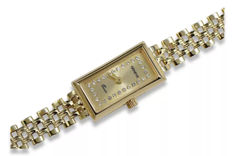 Gold ladies watch ★ zlotychlopak.pl ★ Gold purity 585 333 Low price!