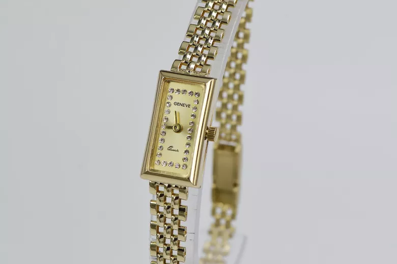 Reloj ★ de oro para damas zlotychlopak.pl Pureza de oro 585 333 ¡★ Precio bajo!