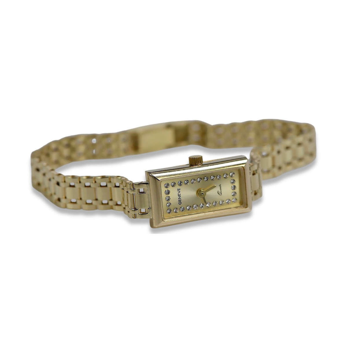 Gold ladies watch ★ zlotychlopak.pl ★ Gold purity 585 333 Low price!