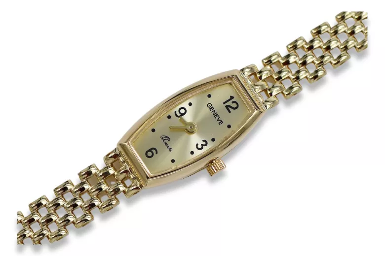 Gold ladies watch ★ zlotychlopak.pl ★ Gold purity 585 333 Low price!