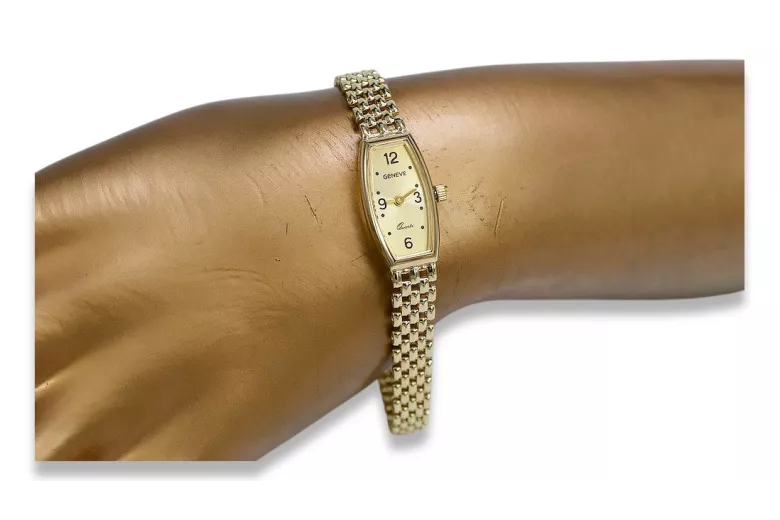 Gold ladies watch ★ zlotychlopak.pl ★ Gold purity 585 333 Low price!