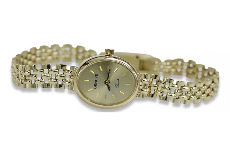 Reloj ★ de oro para damas zlotychlopak.pl Pureza de oro 585 333 ¡★ Precio bajo!