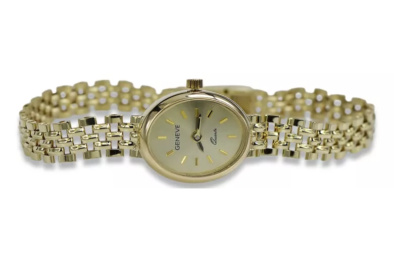 Reloj ★ de oro para damas zlotychlopak.pl Pureza de oro 585 333 ¡★ Precio bajo!