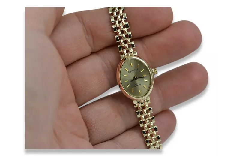 Reloj ★ de oro para damas zlotychlopak.pl Pureza de oro 585 333 ¡★ Precio bajo!