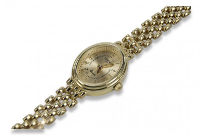 Gold ladies watch ★ zlotychlopak.pl ★ Gold purity 585 333 Low price!