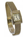 Gold men's watch Geneve ★ zlotychlopak.pl ★ Gold purity 585 333 Low Price!