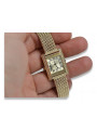 Gold men's watch Geneve ★ zlotychlopak.pl ★ Gold purity 585 333 Low Price!