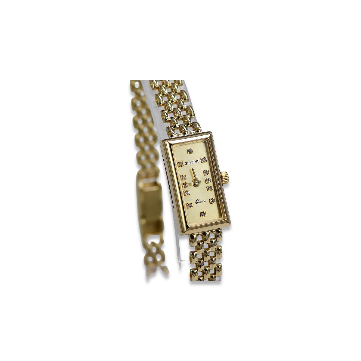 Gold ladies watch ★ zlotychlopak.pl ★ Gold purity 585 333 Low price!