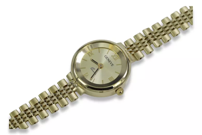 Gold ladies watch ★ zlotychlopak.pl ★ Gold purity 585 333 Low price!