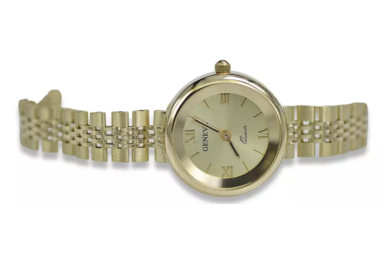 Reloj ★ de oro para damas zlotychlopak.pl Pureza de oro 585 333 ¡★ Precio bajo!