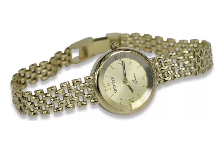 Montre ★ dame en or zlotychlopak.pl ★ Pureté d’or 585 333 Prix bas!