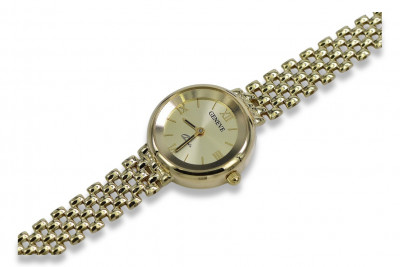 Gold ladies watch ★ zlotychlopak.pl ★ Gold purity 585 333 Low price!