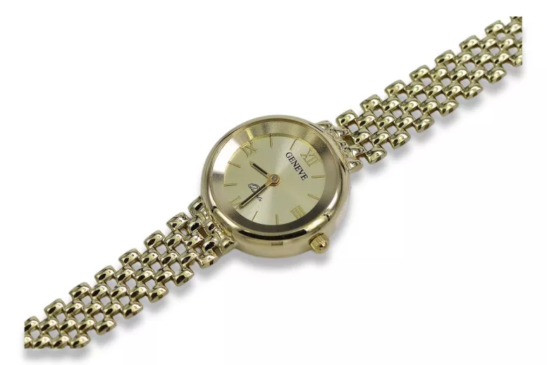 Reloj ★ de oro para damas zlotychlopak.pl Pureza de oro 585 333 ¡★ Precio bajo!