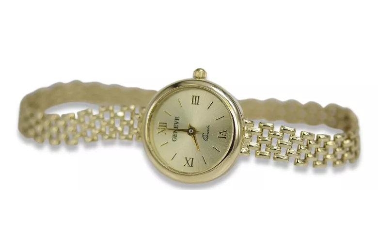 Reloj ★ de oro para damas zlotychlopak.pl Pureza de oro 585 333 ¡★ Precio bajo!