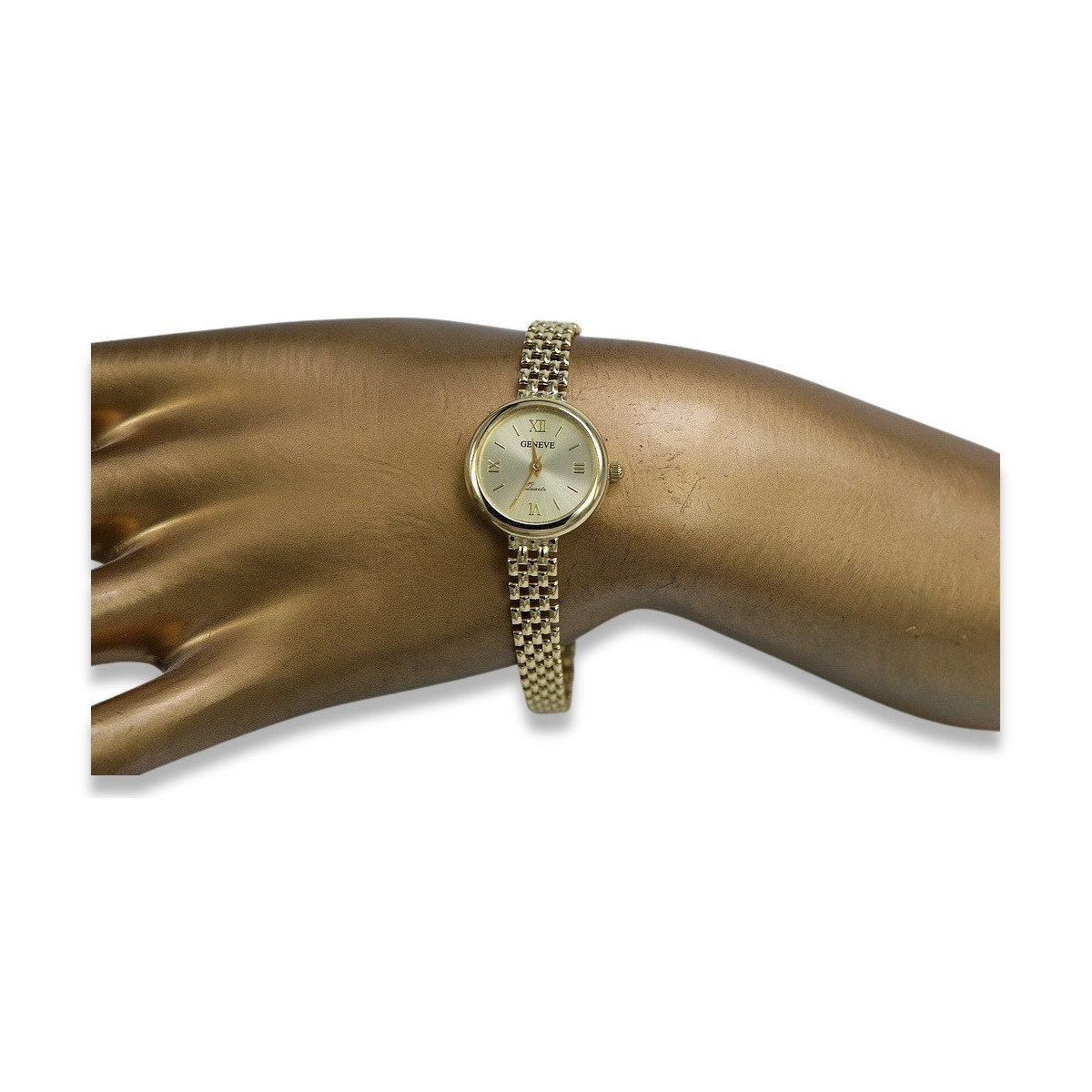 Reloj ★ de oro para damas zlotychlopak.pl Pureza de oro 585 333 ¡★ Precio bajo!