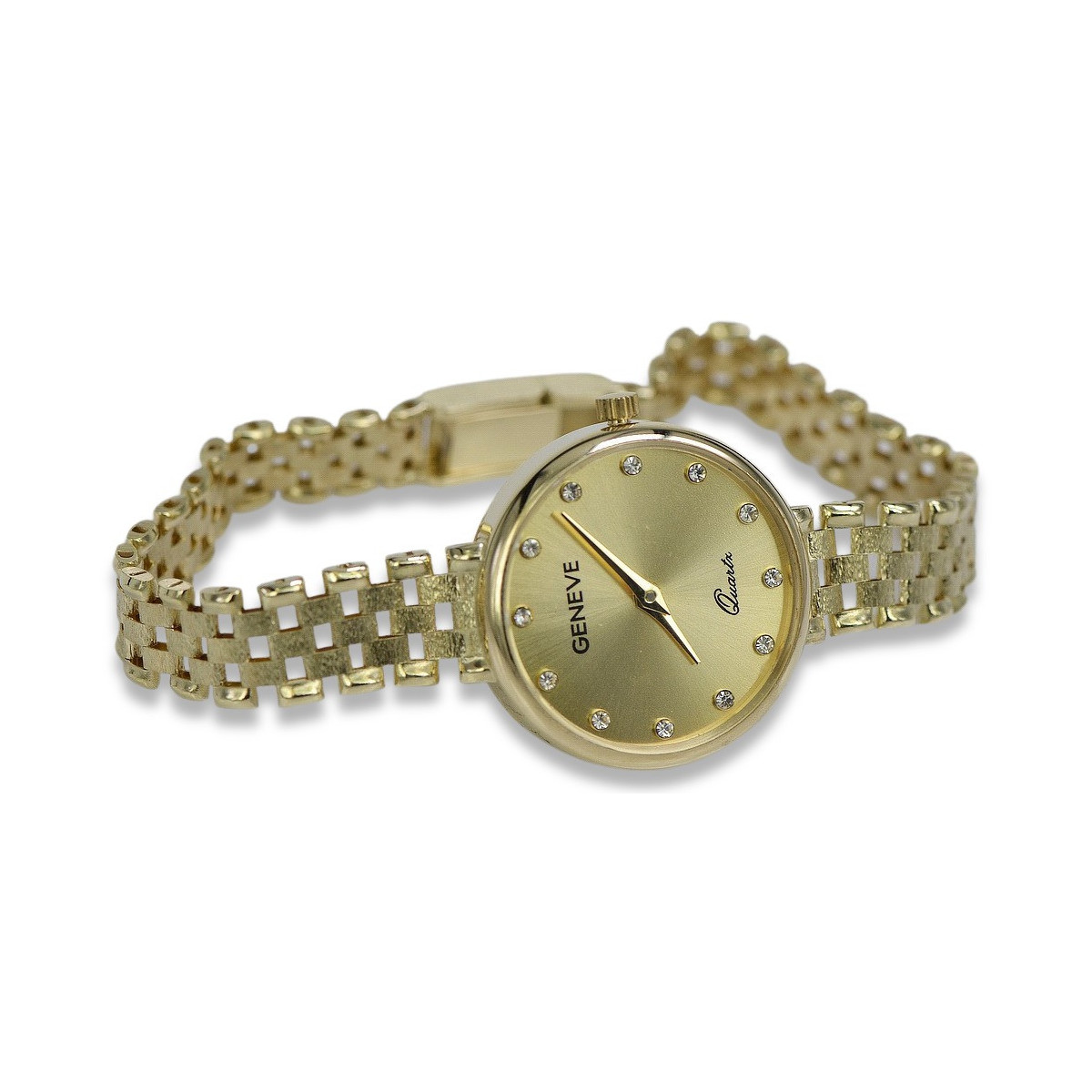 Reloj ★ de oro para damas zlotychlopak.pl Pureza de oro 585 333 ¡★ Precio bajo!