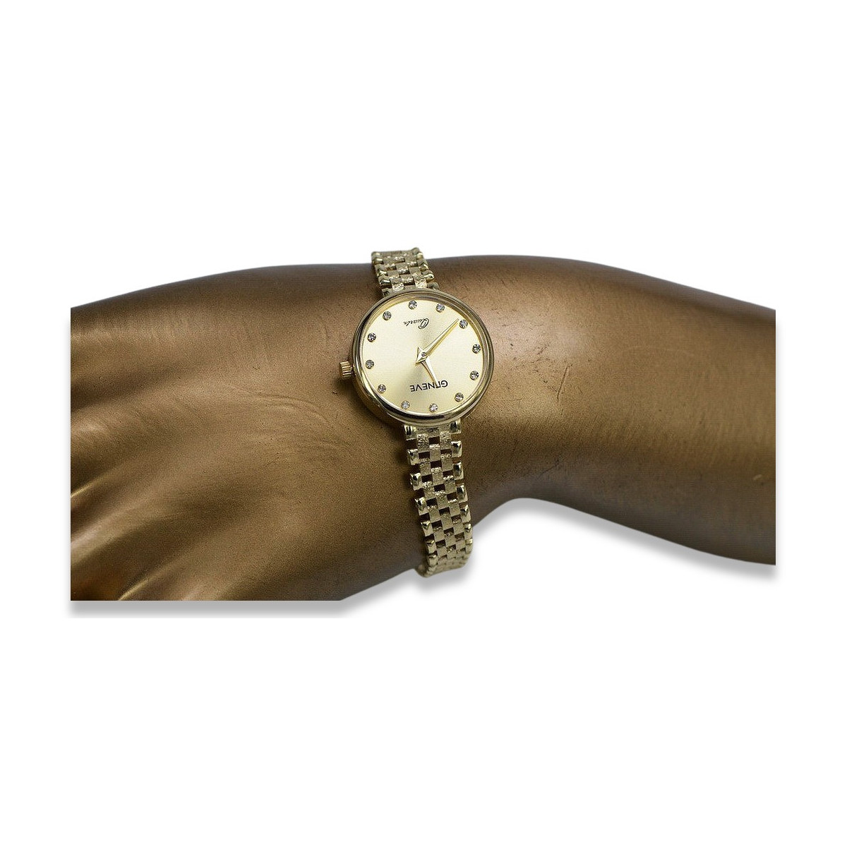 Gold ladies watch ★ zlotychlopak.pl ★ Gold purity 585 333 Low price!