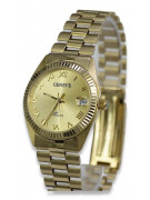 Nowa kolekcja 14k żółte złoto Lady Geneve zegarek lw073y