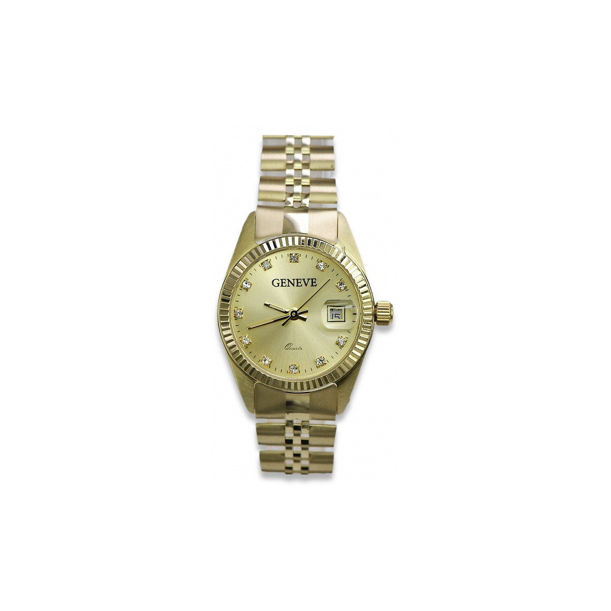 Gold ladies watch ★ zlotychlopak.pl ★ Gold purity 585 333 Low price!